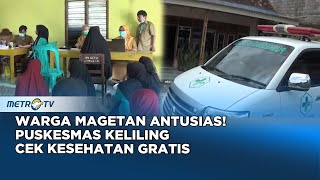 Warga Magetan Terima Cek Kesehatan Gratis