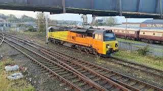 Colas Rail Loco Move 70811 0Z70 Carnforth 23/10/2023