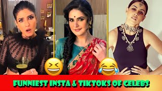 😂😂2023 Viral Funny Insta reels & tiktok videos of Bollywood stars- Part19 | Raveena, Genelia,Shamita