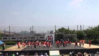 2014 5 31 犬山踊芸祭　石作公園メイン会場　笑゛　2回目