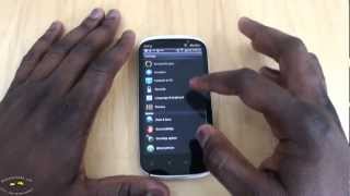 HTC Amaze 4G Ice Cream Sandwich Walkthrough Review