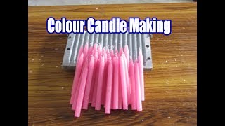 Make Money Making Colour Candles - At Home Candle Making Business Tips