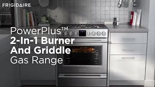 PowerPlus™ 2-In-1 Burner And Griddle Gas Range