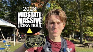 The Midstate Massive - Winning my First 100 Mile Race!