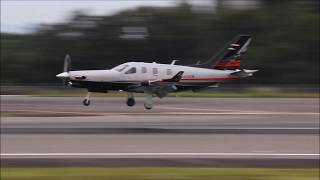 Socata TBM940 (JA55GW) LowAPP \u0026 TGL RWY26 TAK/RJOT