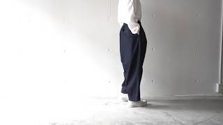 HARVESTY / ハーベスティ DENIM CIRCUS PANTS デニムサーカスパンツ(ONE WASH)