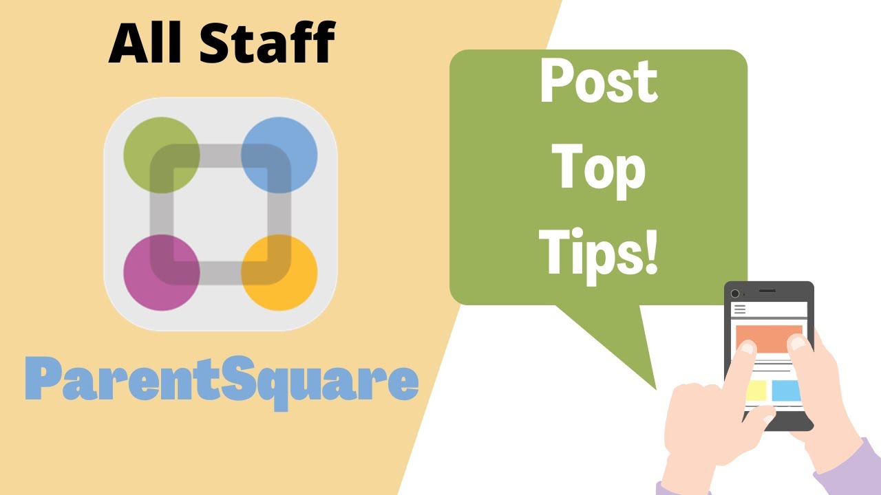 Parentsquare Posts Top Tips Youtube
