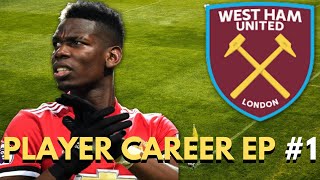 I PLAYED THE CAREER OF PAUL POGBA AND THIS IS WHAT HAPPENED / FIFA 22 PLAYER CAREER MODE EP#1