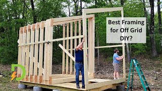 DIY? The best off grid framing method youve never heard of.
