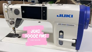 My first Review - JUKI DDL 9000C FMS Lockstitch Sewing Machine