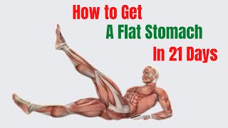 How To Get A Flat Stomach Fast Workout - Flat Tummy In 3 Weeks Roadmap Plan