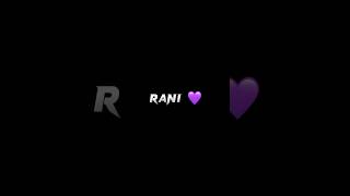 tu ban meri Rani Rani black screen lyric video guru randhawa song #viral