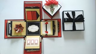 Anniversary / Valentine special explosion box tutorial | by Srushti Patil