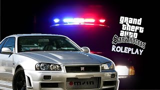 JGRP - MAU LATIHAN BALAPAN MALAH DIKEJER POLISI !! | GTA SAN ANDREAS ROLEPLAY