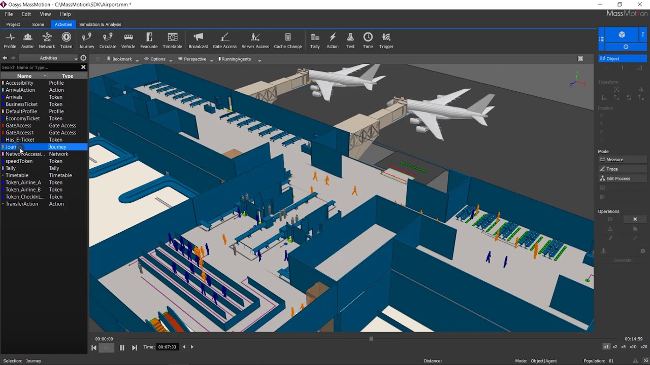 Oasys Massmotion Software Development Kit Overview Youtube
