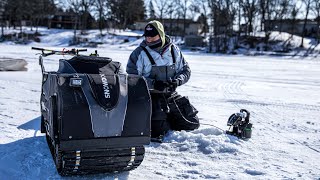 Snowdog Ice Fishing | Mobility On-Ice to a New Level