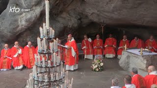 Messe de 10h à Lourdes du 25 juillet 2024