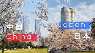 中国和日本城市对比/China\u0026Japan City comparison