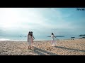 空拍 菲律賓愛妮島海灘 nacpan beach 之女孩漫步篇~