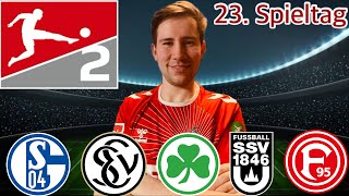 MEINE 2. BUNDESLIGA TIPPS FÜR DEN 23. SPIELTAG