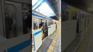 横浜市営地下鉄ブルーライン北新横浜駅ホームドア閉シーン#shorts