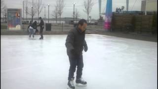 Patinando em Toronto