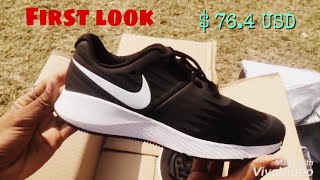 Unboxing NIKE Black Star RUNNING SHOES | Myantra | $76.42 dollar | 2nd top pick of 2017 |