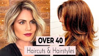 8 Haircuts And Hairstyles For Women Over 40 That Show Age Is Just A Number ▶ 5