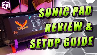 Creality Sonic Pad Setup Guide, Review, Slicer Settings and Printable Mount!