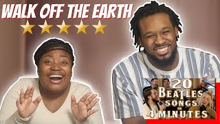 WALK OFF THE EARTH WATCH OUR VIDEOS! | Reacting to Walk Off The Earth - A History of The Beatles