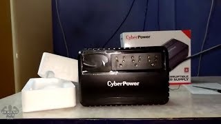 Cyber Power BU600E-IN Uninterrupted Power Supply|UPS Unboxing and Review