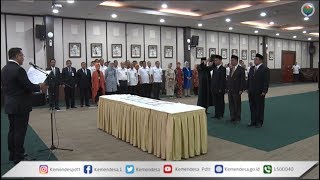 Mendes PDTT Melantik Pejabat Kementerian Desa, PDT dan Transmigrasi