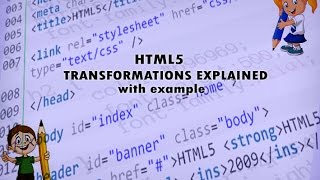HTML5-TRANSFORMATIONS EXPLAINED