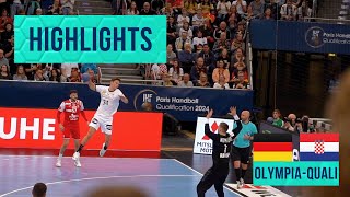 Highlights Kroatien - Deutschland I Dyn Handball