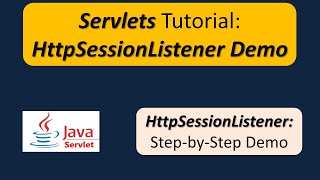 Servlets Tutorial: HttpSessionListener Demo | Servlets
