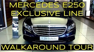 Mercedes E250 Exclusive Line 2017 Walkaround Tour Interior \u0026 Exterior Malaysia #mercedesE250malaysia