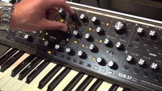 Musikmesse 2014: Moog SUB37 New Features Overview