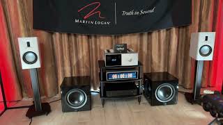 MartinLogan Abyss 10 Subwoofer Demo at Audio Advice Live 2024