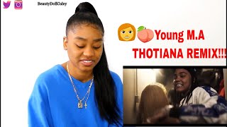 Young M.A "THOTIANA"  Remix!!!|  REACTION