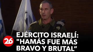 Ejército israelí: "Hamás fue más bravo y brutal que el Estado islámico"