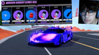 GRINDING CHAOS WENT ON ANOTHER LEVEL IN ROBLOX JAILBREAK...