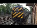 septa njt u0026 amtrak hd 60fps borrowed push pull power on septa regional rail trains 7 11 16