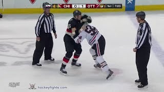 Brandon Bollig vs Chris Neil Mar 28, 2014