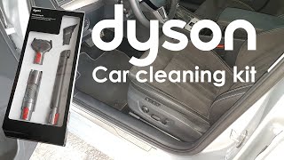 Testing Dyson Car cleaning kit