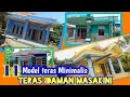 14 MODEL TERAS CaNTIK  RUMAH MODEREN MINIMALIS 2021