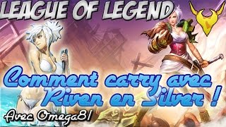 Ranked | Carry en Silver 3 | Riven Top: IDGAF Gnar | League of legend !
