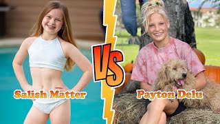 Salish Matter VS Payton Delu Myler (Ninja Kidz Tv) Transformation 👑 New Stars From Baby To 2023