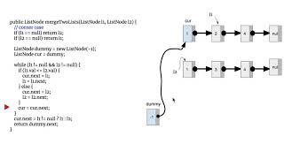 [LeetCode]21. Merge Two Sorted Lists 中文