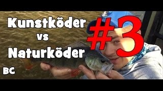 Barsch Challenge #3 / Kunstköder vs Naturköder / Barsch Angeln