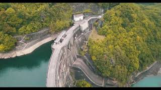 マビックプロで宮崎県東臼杵郡椎葉村　上椎葉ダム空撮